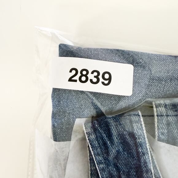 Vintage Nautica 90s Stripe Denim Overalls Blúe Boys - 3T 3 - Picture 7 of 7